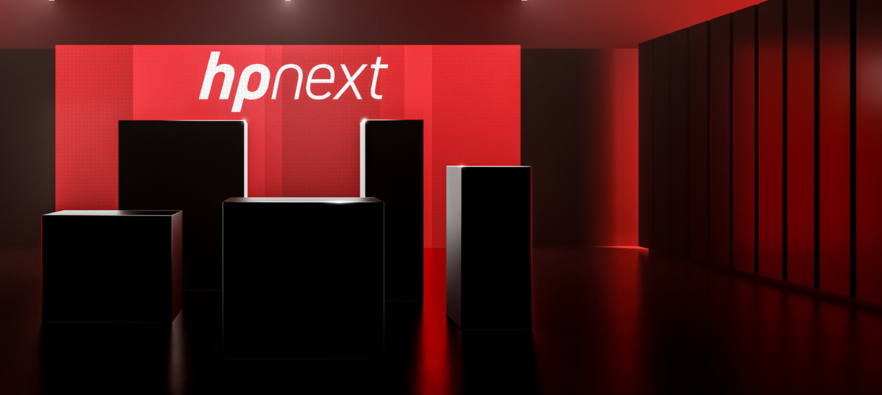 hpnext logo and images of heat pumps
